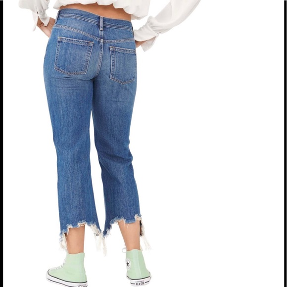 π₯HPπ₯Free People Maggie straight leg jeans.π₯ - Picture 2 of 9
